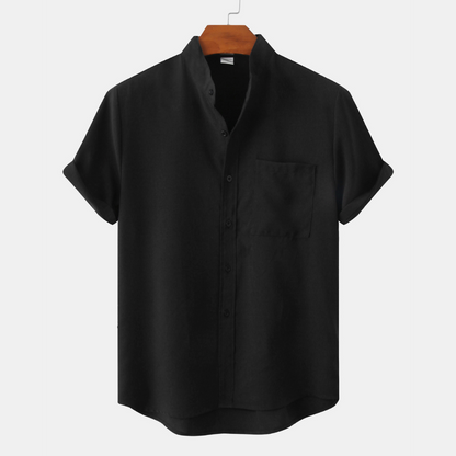 Mandarin Collar Shirt