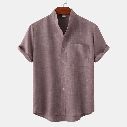 Mandarin Collar Shirt